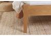 4ft6 Double Bewick Real Oak, Spindle Bed Frame 5